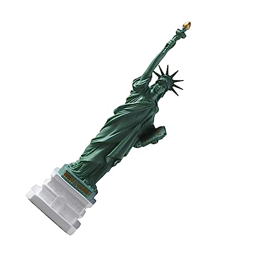Amosfun Statue Liberté en Résine Rétro, Décoration de Table Artisanale, Ornement de Bureau Créatif, Décoration Intérieure pour Salon et Chambre, Modèle...