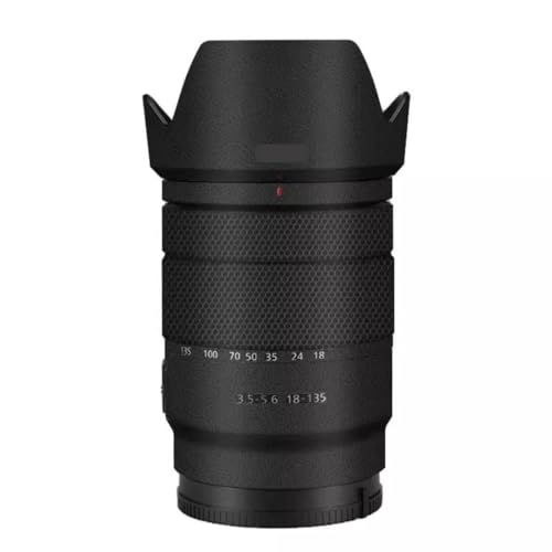 Protection Sony 18-135 F 3.5-5.6 haut de gamme autocollante cuir noir