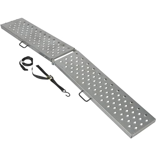 Ultra-Tow Ironton Folding Galvanized Steel Loading Ramp - 700-Lb. Capacity, 80in.L - Thumbnail 5