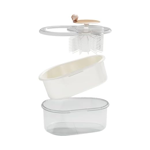 Portable Fruit Cleaner with Scrubber