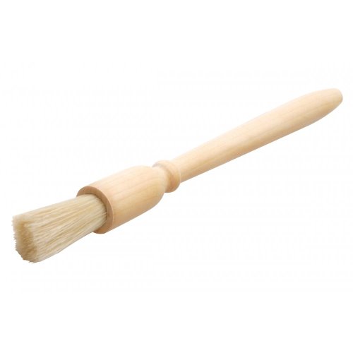 Kitchen Craft fd53829 19 cm madera/Pure cerdas pinceles de repostería, caja de 24