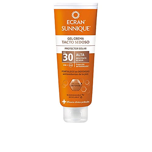Gel Crema Protector Solar FPS 30 Tacto Sedoso, Protección Alta UVB + UVA e IR-A, Refuerza las Defensas Antioxidantes De La Piel, Hidratación 24 h, Fórmula con VitEox 80 – 250 ml