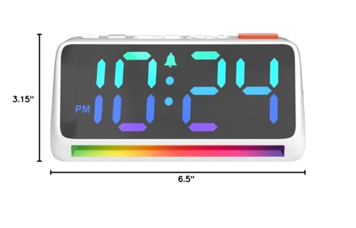 Xuanzit XZT80-1 Led Digital Clock For Bedroom, Super Loud Alarm Clock thumb #7