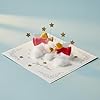 Giegxin 60 Pcs Christmas Angel Miniature for Crafts Mini Christmas Angel Scene Resin Figurines Xmas Crafts Tiny Religious Christ Decor for Xmas DIY Craft Hairpin Table Decoration #1
