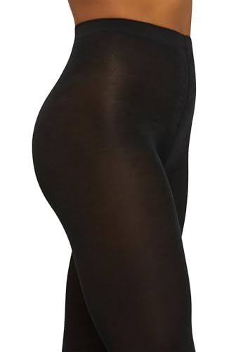 Image of Wolford Satin Opaque 50 Denier Tights Sheer Pantyhose Style Comfort For Women