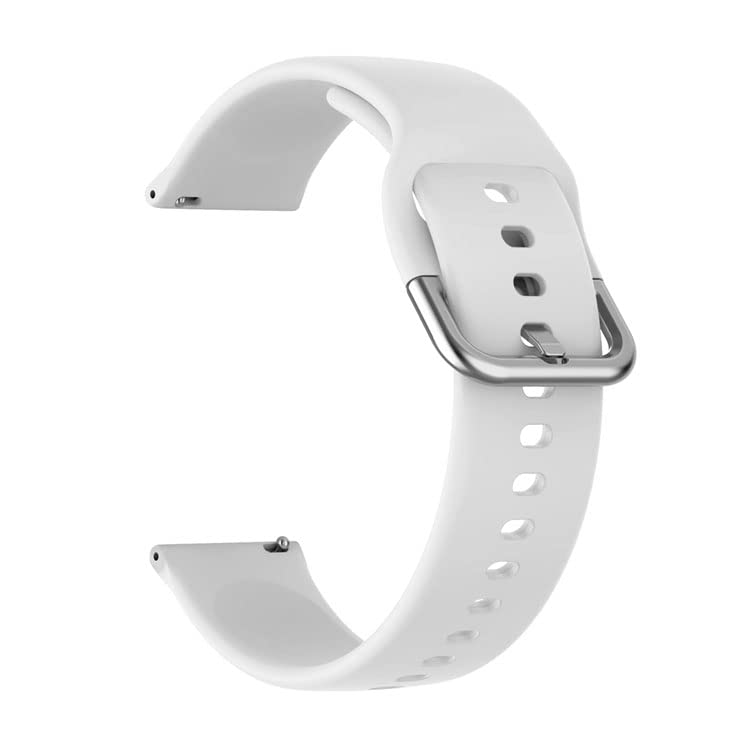 AONES Silicone Belt Watch Strap with Metal Buckle Compatible for Cmf By Nothing Watch Pro 2 Smartwatch Band White (B0D9FW4DXZ) Amazon Price History, Amazon Price Tracker