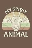 Ziege – Mein Spirit Animal: Notizbuch (120 Seiten, 15x23cm, gepunktet) Dotted Bullet Grid Tagebuch Journal
