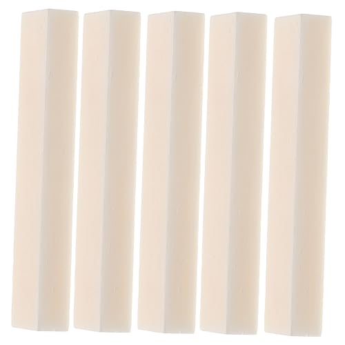 CIMAXIC Essential Guitar Accessory Ox Bone String Nuts Bridge Saddles for Acoustic Guitars