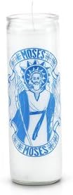 7 Day Moses Saint Candle, Spiritual Healing Spell-Casting Witchcraft Wishing Manifestation Magical Positive Energy Protection Blessing Ritual Wish Candles