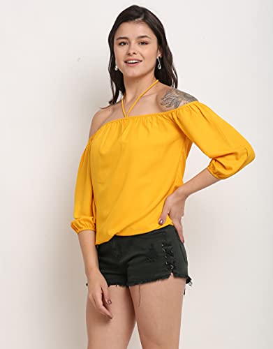 Image of Rajnandini Women's Polyester Regular Fit Top