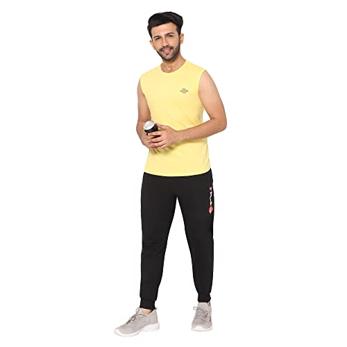 Image of LA'eNviE Pure Soft Cotton Men's Track Pant with Cuff 2 welt Pocket at Side for Men Stylish Regular Jogger Pants Pack of 1