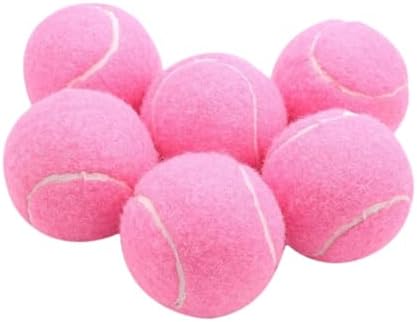Harilla 6pcs Tennis Balls Elastic Balls Wear-resistant Training B...