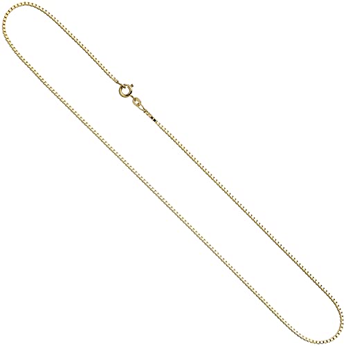 Jobo Damen Venezianer-Kette aus 14 Karat 585 Gold 1,5 mm 50 cm