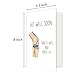RollupJoy Funny Get Well Soon Knee Card for Friends, After Surgery Recovery Gifts for Women Men, Hilarious Get Better Card for Him Her, Take It Nice and Knee-sy Cards