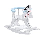 Chaises miniatures pour maison de poupée : cette mini chaise en bois peut bien avec des mini livres, des mini sculptures et d'autres miniatures, chaise de cheval miniature