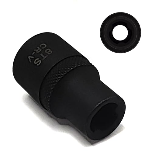 Image of 8TS 1 /2 inch Drive Special Socket for Nissian, 3 Tooth Socket Tool | Balance Shaft Fixings, Cylinder Head Bolt Screw Removal, Brake Caliper Socket, Wrench Tool