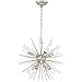 Living District Timber 8 Light Champagne Pendant