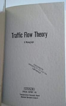 Paperback Traffic Flow Theory (Special Report ; No. 165) Book