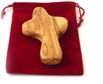 Olive Wood Cross- Palm Size