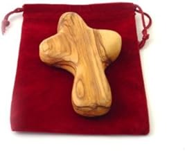 Olive Wood Cross- Palm Size