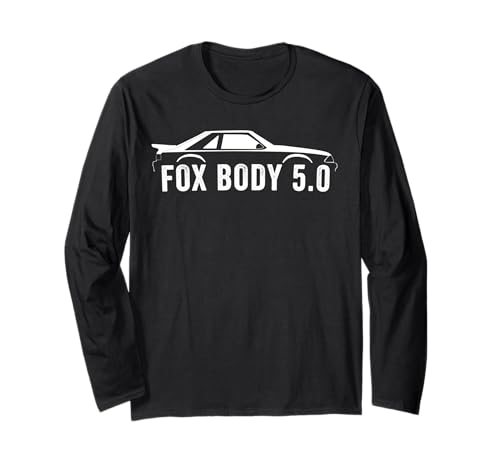 Foxbody 5.0 American Stang Muscle Car Long Sleeve T-Shirt