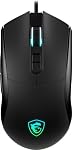 MSI Forge GM320 Gaming Mouse, 12800 DPI, 20M+ Clicks Micro Switch, Optical Sensor, Ergonomic Ambitextrous Hand Design, RGB Light