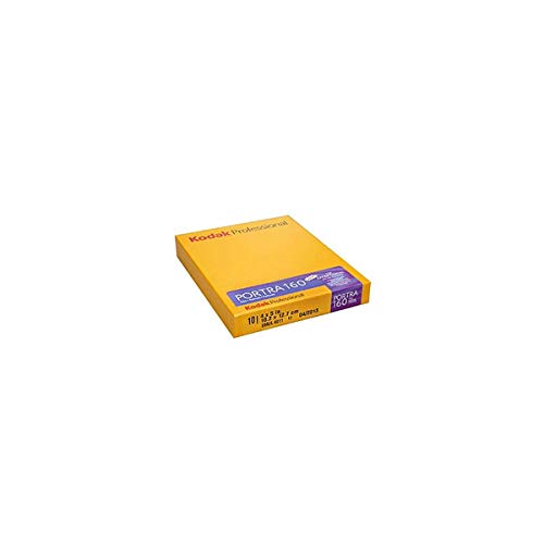 Kodak カラーネガティブフィルム プロフェッショナル用 ポートラ160 4X5(10枚入り) 1710516