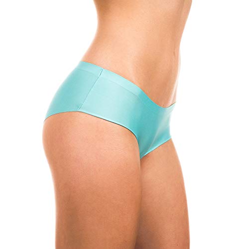 Alyce Ives Intimates Seamless Bikini Underwear for Women, 12 Pack No Show Panties, Laser Cut, Invisible under Yoga Pants2