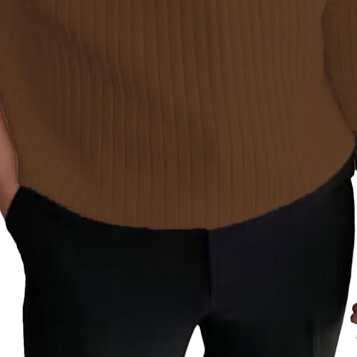 Pull en tricot à manches raglan fini les pulls inconfortables - 7