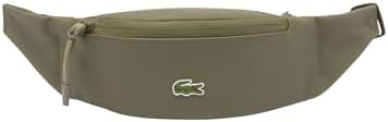 Lacoste Mens LCST Zipped Belt Bag, Ivy Green, One Size