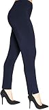 Sympli Women's Narrow Pant Ankle Length, Navy,14