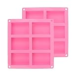 Seguro de usar: estos moldes son seguros para horno, microondas, congelador y lavavajillas. Resistentes a temperaturas de -40 a +230 grados Celsius.