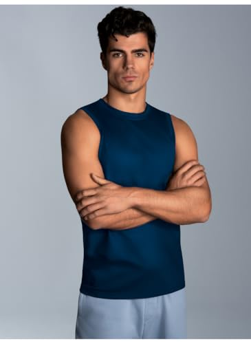 Camiseta sin mangas Trigema 636404 interior de algodon transpirable pack 1 hombre 2