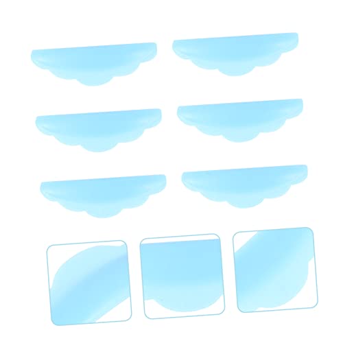 Beavorty 60 Pares De Remendo De Silicone Para Cílios Remendos Adesivos De Terno Rosa Conjunto De Cíl