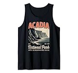 parco nazionale vintage acadia - parco nazionale classico acadia canotta
