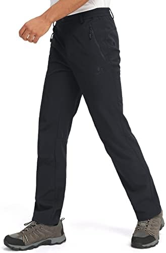 Mens Softshell Pants Lightweight Waterproof Windproof Hiking Mountain Pants  Winter Trousers Outdoor Insulated Hiking Pants, Black, X-Large : Amazon.sg:  Fashion