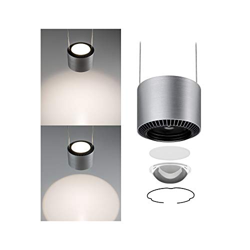 Lampada Led A Sospensione Paulmann Aldan, Alluminio, Dimmerabile, A 3 Luci. - 7
