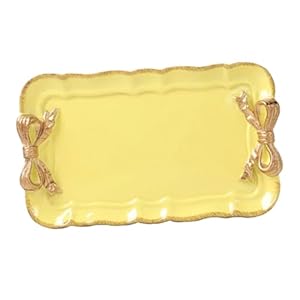 RDAHSUEHH Vintage Schmucktablett mit Schleife