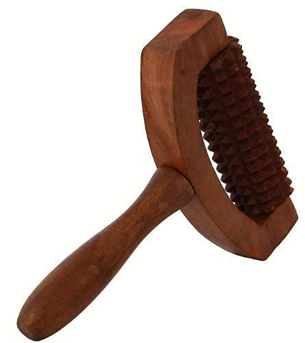 Ab Krafts Wooden Roller Cutter Hand/Leg Massager Ab Krafts Wooden Roller Cutter Hand/Leg Massager