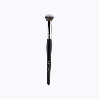 P'A'C' Professional Makeup Brush 219, Soft Synthetic Bristles, Black Handle