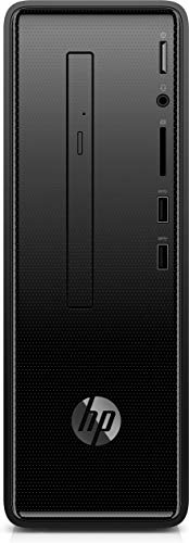HP 3LB96AAR#ABA Desktop Computer - Slimline 290 p0000 p0043w Celeron G4900 4 GB RAM 500 GB HDD Tower Windows 10 Home 64 bit Intel UHD Graphics DVD Writer (Renewed)
