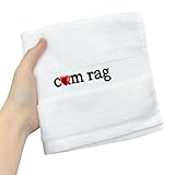 Men's Gifts, Novel Gifts for Boyfriends, Party Gag Gifts, Fun Towels for Newlyweds On Their First Anniversary Valentine's Day, Romantic Gifts，Joke Humor Cloth for Husband Men BF - A
