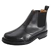Roamers OLIVER Mens Twin Gusset Soft Leather Chelsea Boots Black #2