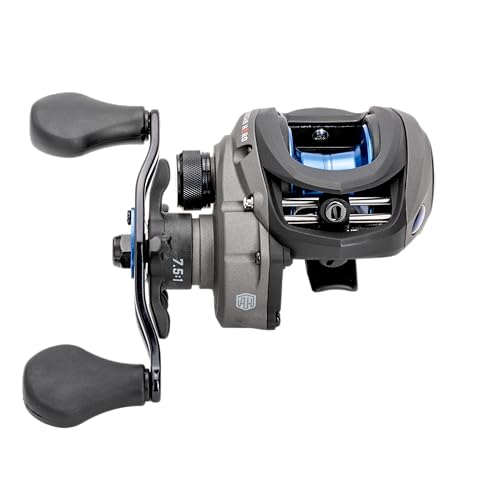 Lew’s American Hero Baitcast Reel, 7.5:1 Gear Ratio, Graphite Frame