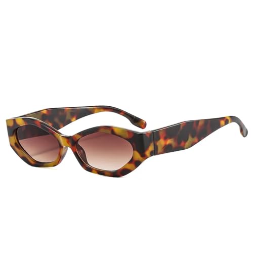 Lunettes de soleil rétro polygonales pour vos sorties d'été en ville