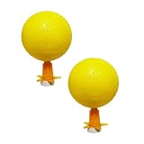 Fruchtfliegenfallen Gelbe Klebrige Insektenbälle Fruchtfliege Klebefalle Natürliche Umweltfreundliche Falle Mückenfänger Mückenfalle Indoor Outdoor Fliege für Fruchtfliegenfänger in Zitrusform