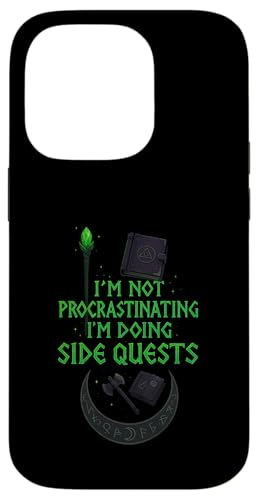 I'm Not Procrastinating I'm Doing Side Quest - RPGQ[}[ X}zP[X iPhone 14 Pro p