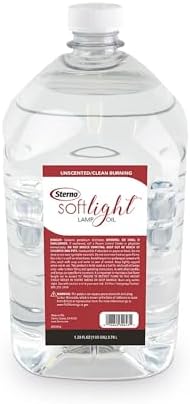 Sterno SoftLight Liquid Paraffin Lamp Oil, 1 Gallon image 4