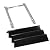 69785 Grill Burner Tubes & 7635 Flavorizer Bars for Weber Spirit I II 200 Spirit E210, E220, S210, S220 with Front Control, Grill Replacement Parts for Weber 15.3 Inch Heat Plate and 18" Burner