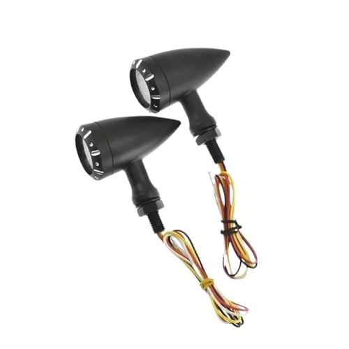 Clignotants et interrupteur moto universels 10mm pour custom chopper bobber et cruiser